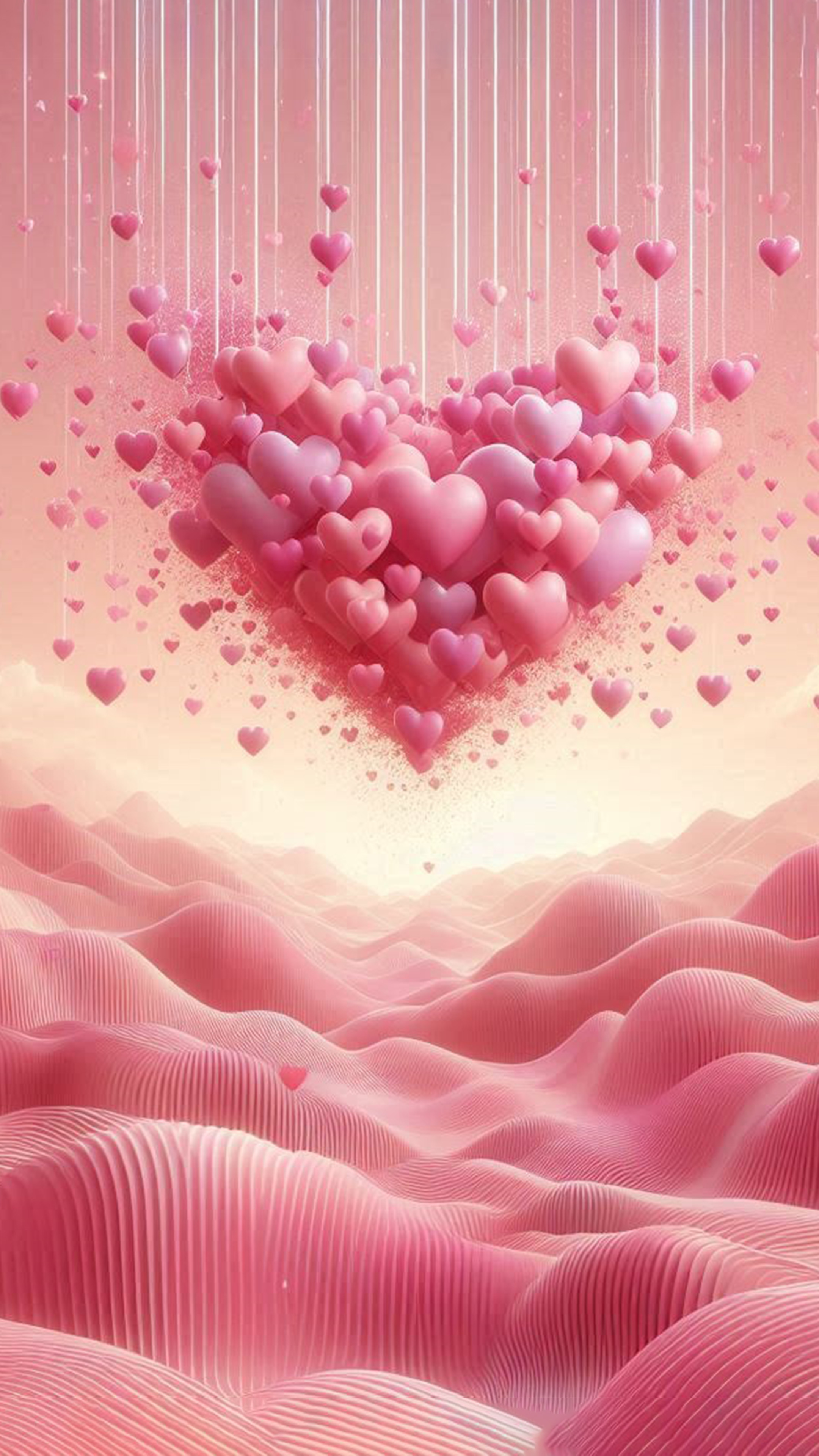 恋愛運アップ、縁結び「ハート」 最強恋愛運アップ待ち受け画像 縁結び 恋愛成就 大金神社