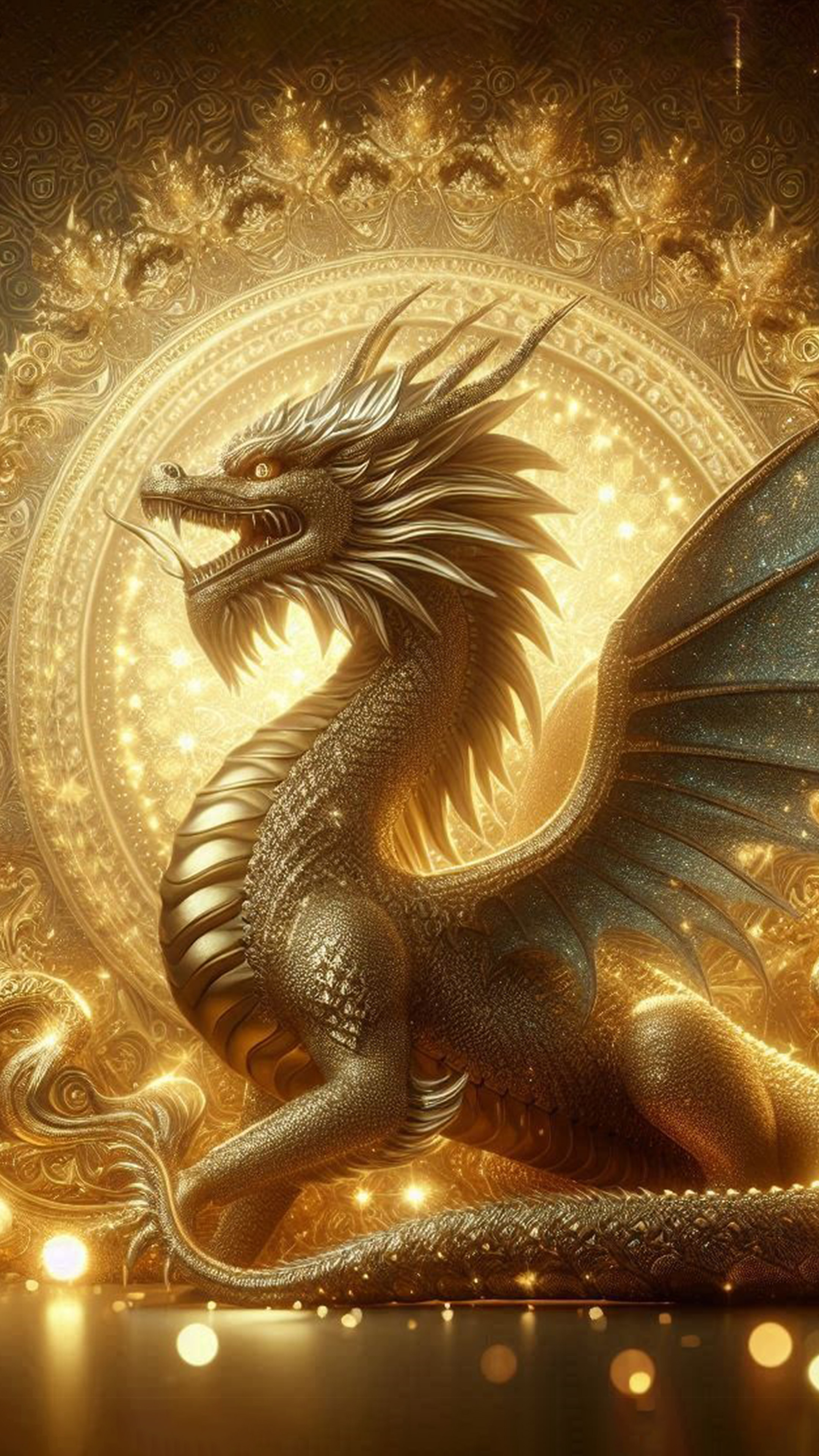 龍神 DRAGON 最強金運アップ待ち受け画像、宝くじ高額当選！？ 大金神社