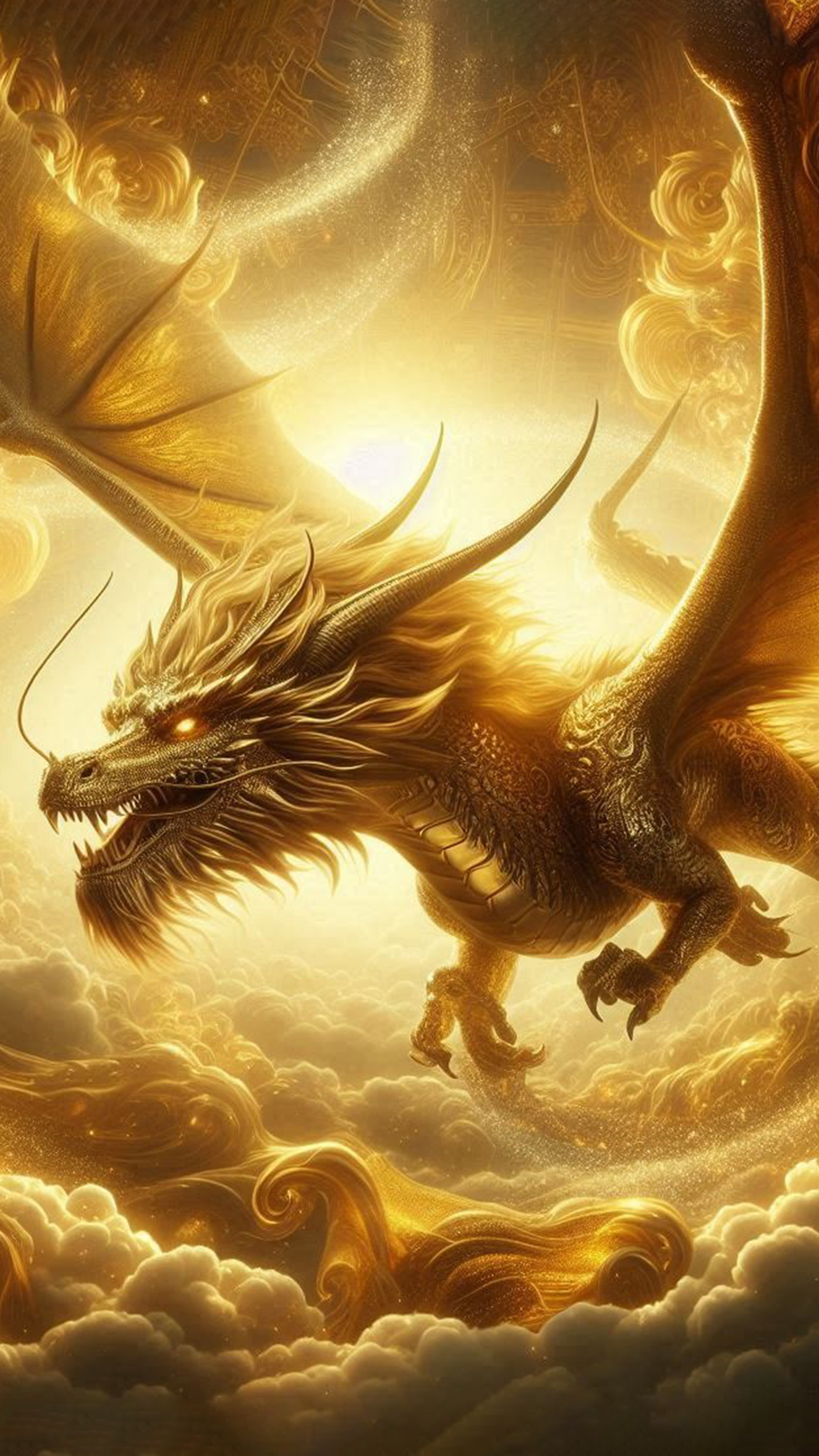 龍神 DRAGON 最強金運アップ待ち受け画像、宝くじ高額当選！？ 大金神社